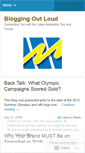 Mobile Screenshot of bloggingoutloud.verticalmarketing.net